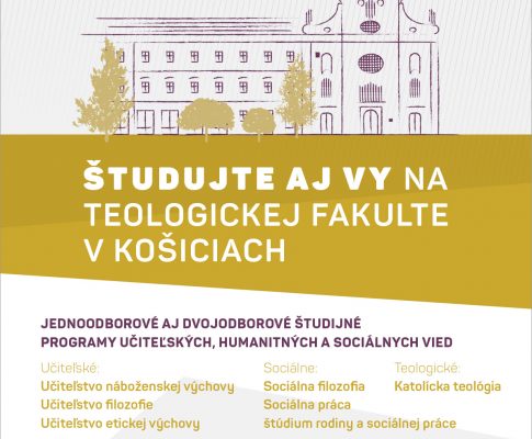 Druhé kolo podávania prihlášok na TF v Košiciach, KU v Ružomberku v akademickom roku 2020/2021