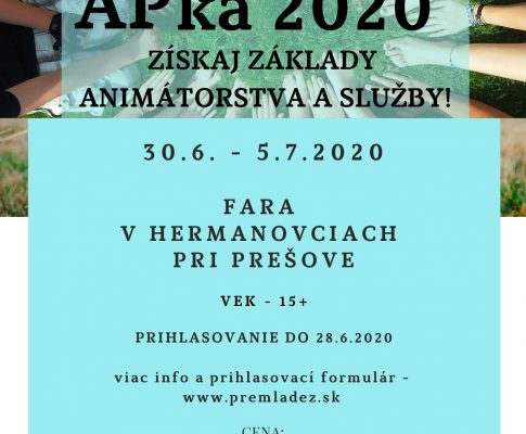 APka 2020 – animátorská prípravka