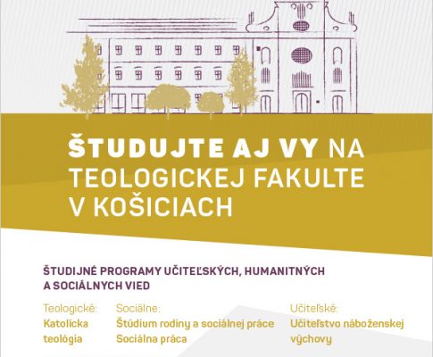 Ponuka štúdia na Teologickej fakulte v Košiciach