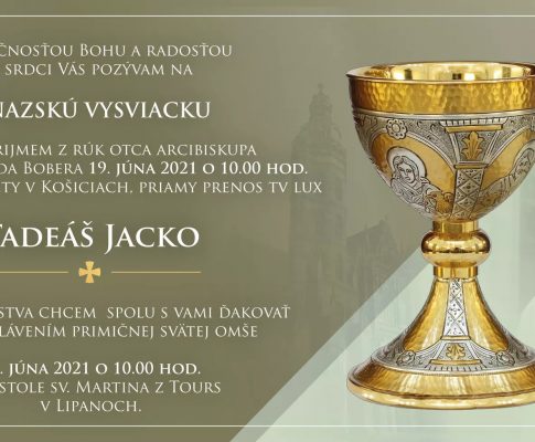 Primicie v Lipanoch – 27. jún 2021