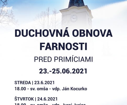Duchovná obnova pred primíciami