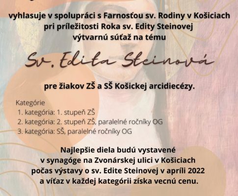 Výtvarná súťaž Edita Stein