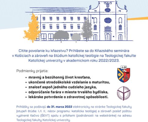Prihláška do seminára – nové povolania