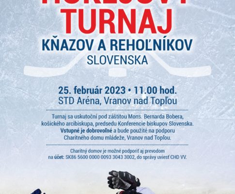 Charitatívny hokejový turnaj kňazov