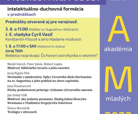Letná akadémia mladých 31.7. – 3. august 2023
