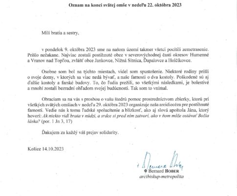 Zbierka na zemetrasenie
